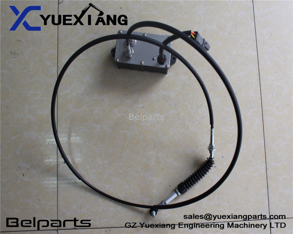 Belparts Excavator Control Actuator Cable Accelerator Governor R210-7 R110-7 R150-7 R220-7 21EN-32260 21EN-32300