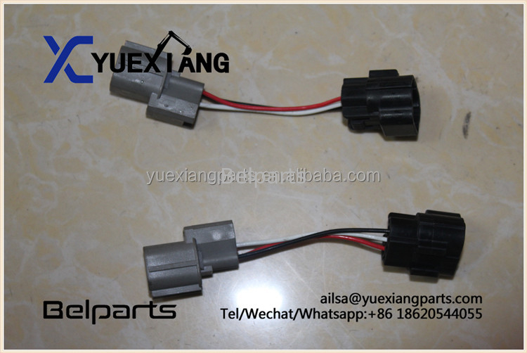 Suku Cadang Excavator Belparts LS5200015P1 LC52S0002P1 Steker Sensor Tekanan Tinggi YT13E01610P1C-6
