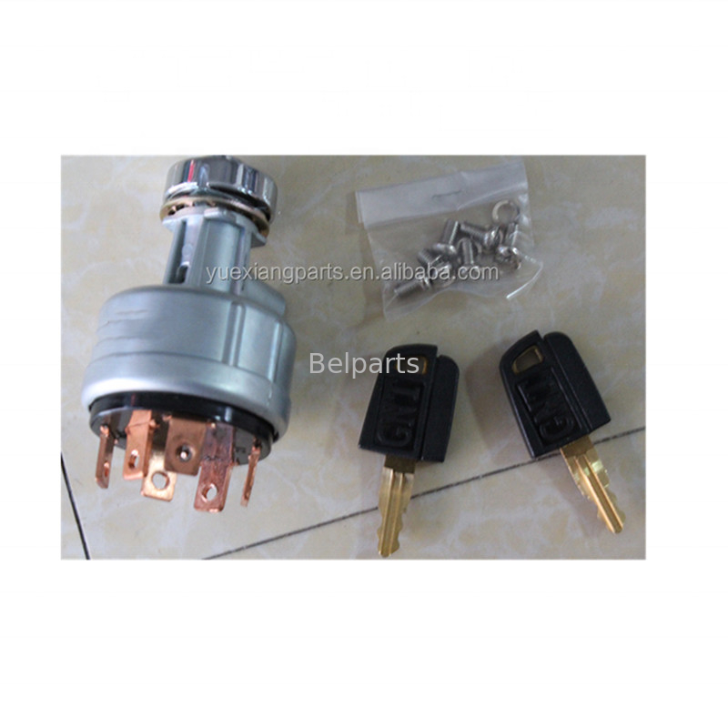 Belparts Excavator 307 308C 312 320 320C Listrik 6 Baris Sakelar Grup Mulai Panas E320B E320C 7Y-3918 Starter Pengapian