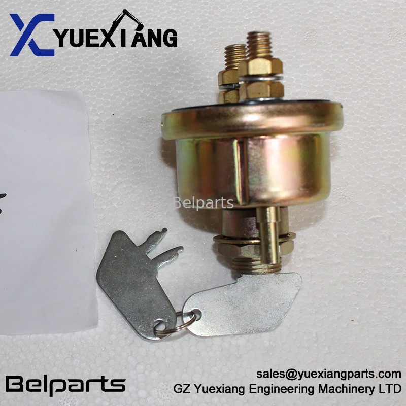 Belparts Suku Cadang Excavator E320D Kunci Pengapian 7N-0718 Saklar Pengapian Listrik Untuk Excavator
