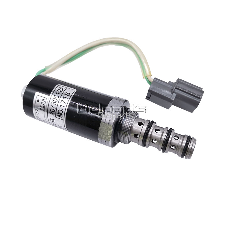 Bagian Excavator Hidrolik Kecil SK200-5 12A-101 12A-111 G24D12 G24Y12 Pompa Utama Solenoid Valve
