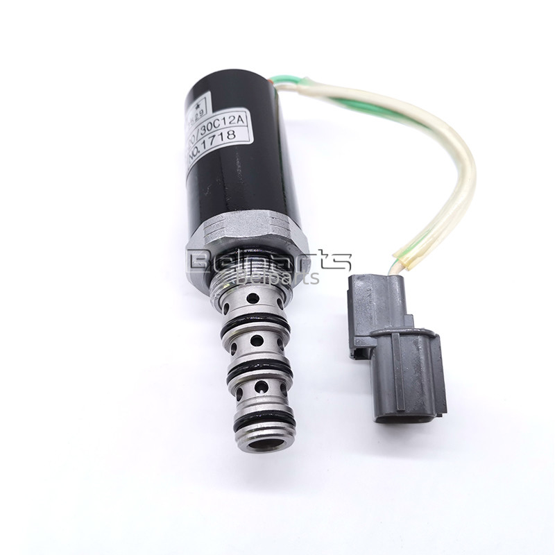 Bagian Excavator Hidrolik Kecil SK200-5 12A-101 12A-111 G24D12 G24Y12 Pompa Utama Solenoid Valve