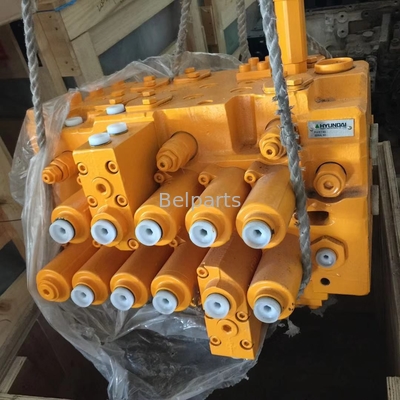 Katup Kontrol Utama Hidraulik R210LC-7 Untuk Suku Cadang Excavator Hyundai