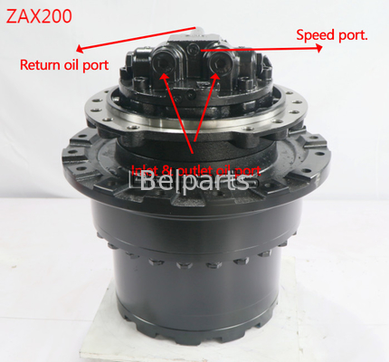 Excavator Travel Motor Assy ZX200 Final Drive Assy 9168003 Untuk Hitachi