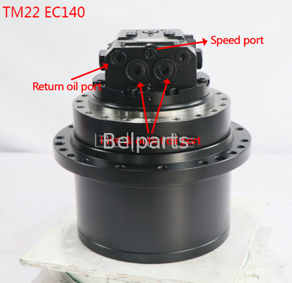 TM22VC GM22VC EC140 Final Drive PC135 PC150 DH135 SK130 SK140-8 Untuk Bagian Excavator