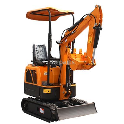 0,8 ton Mini Wheeled Excavator, XN08 Mini Excavator 7.0kw